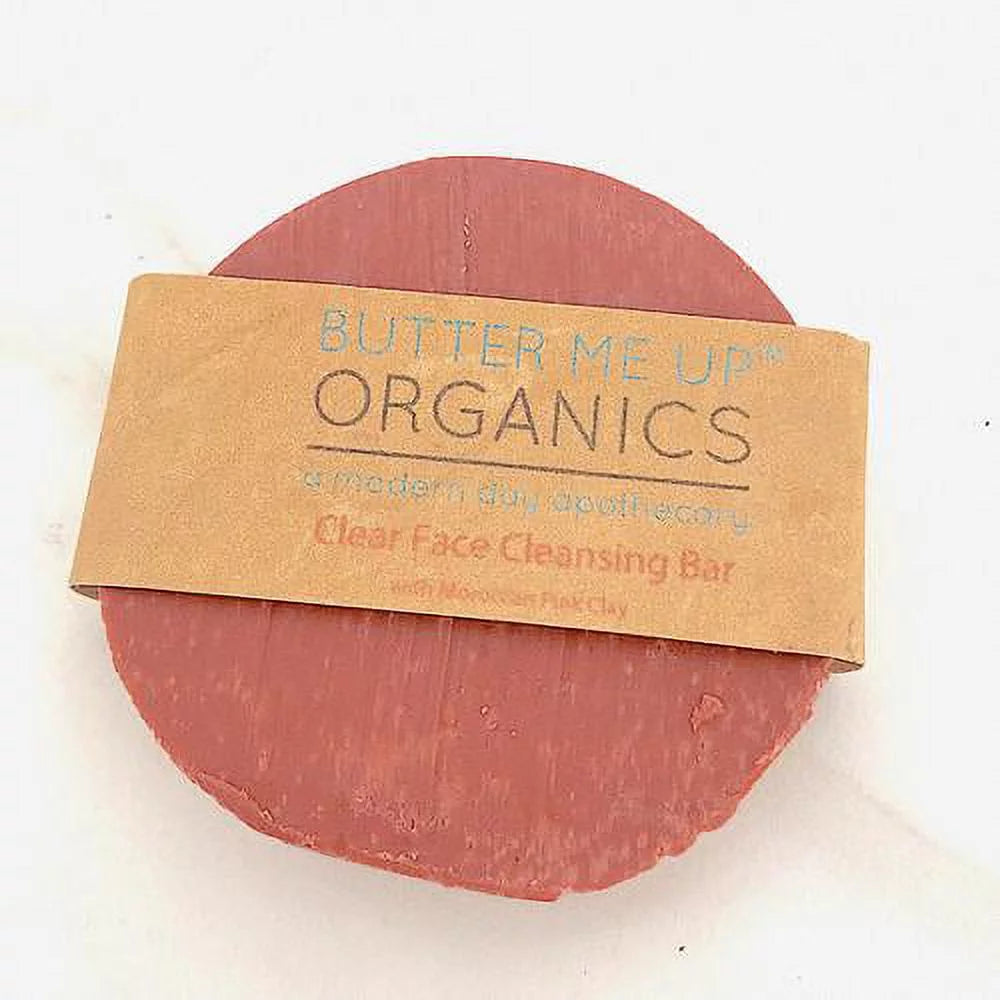 Organic Rose Clay Facial Bar M331170