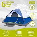 6-Person Dome Camping Tent B426759