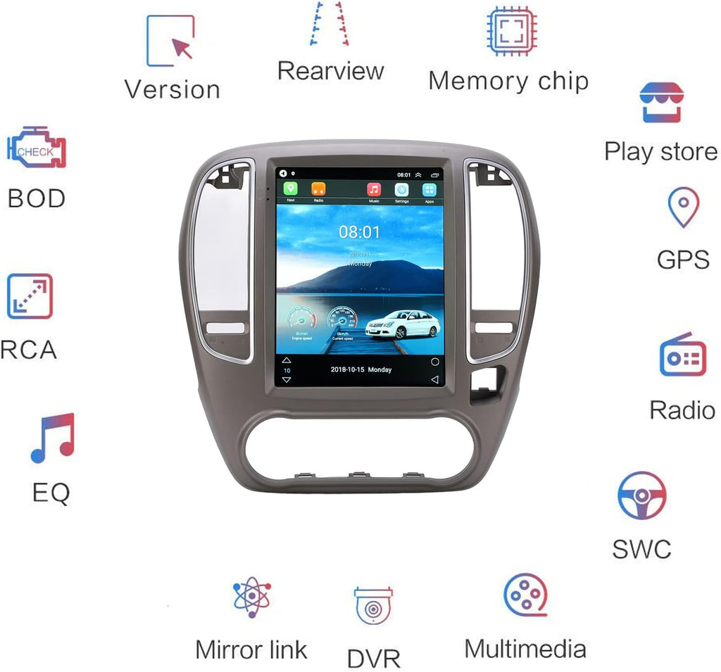 Car Navigation Touch Screen Multimedia Player for Nissan Sylphy Sentra 2005-2012 H73033