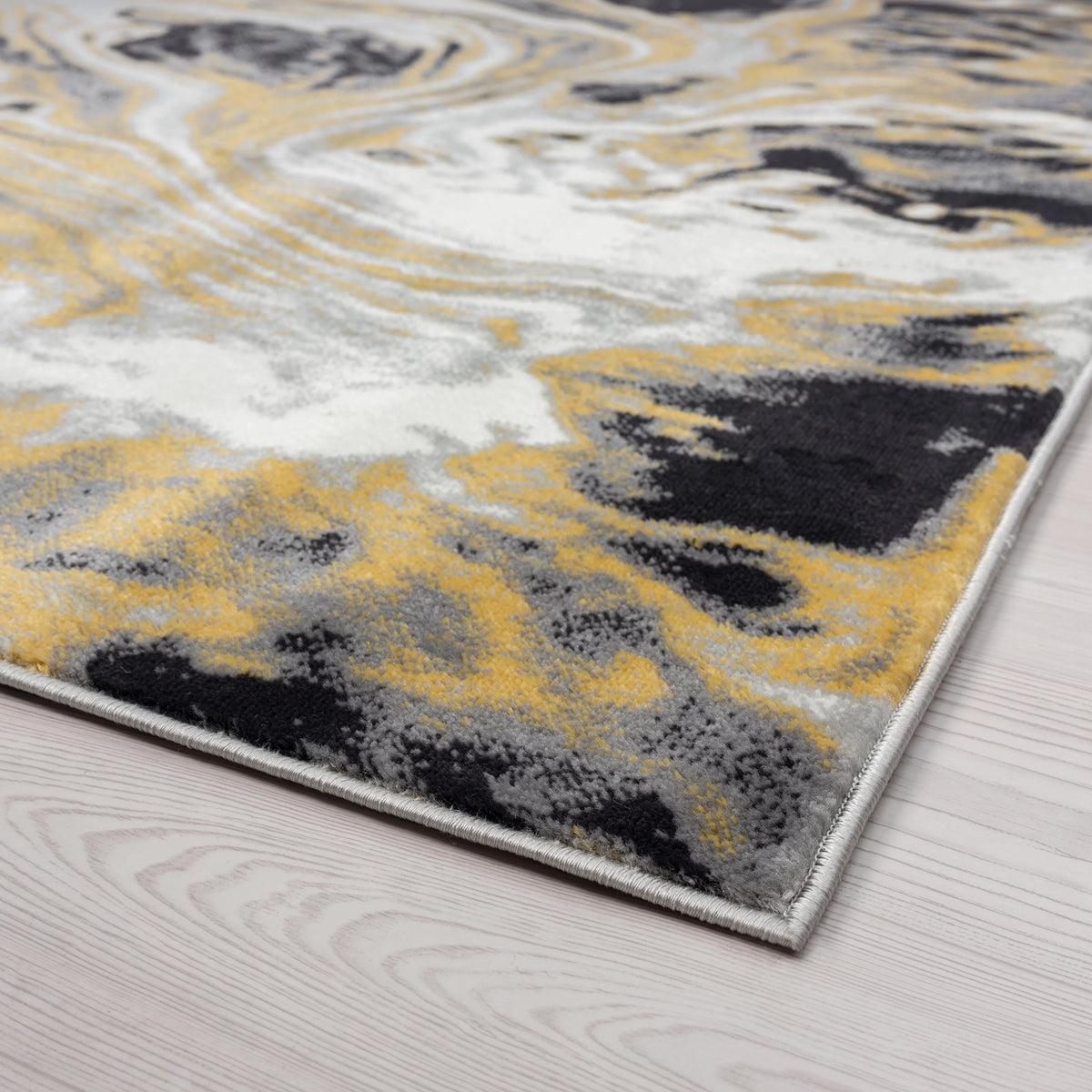 8x10 Yellow Modern Area Rug B92262
