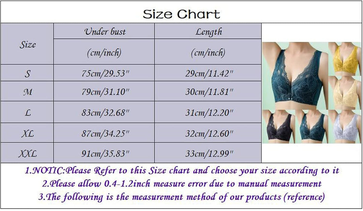 Cotton Bras with Underwire Front Closure H997115