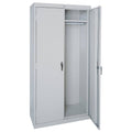 Wardrobe Cabinet 36x22W x 24x22D x 72x22H Dove Gray I5738