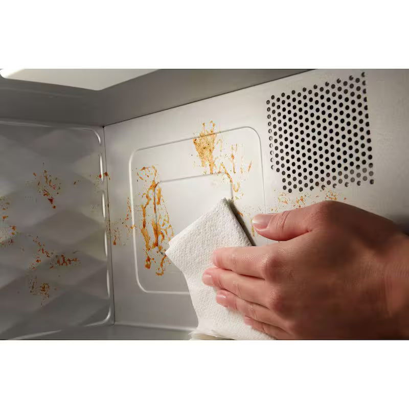 White Low Profile Microwave Hood Combination P918108