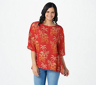 Printed Caftan Top T3000
