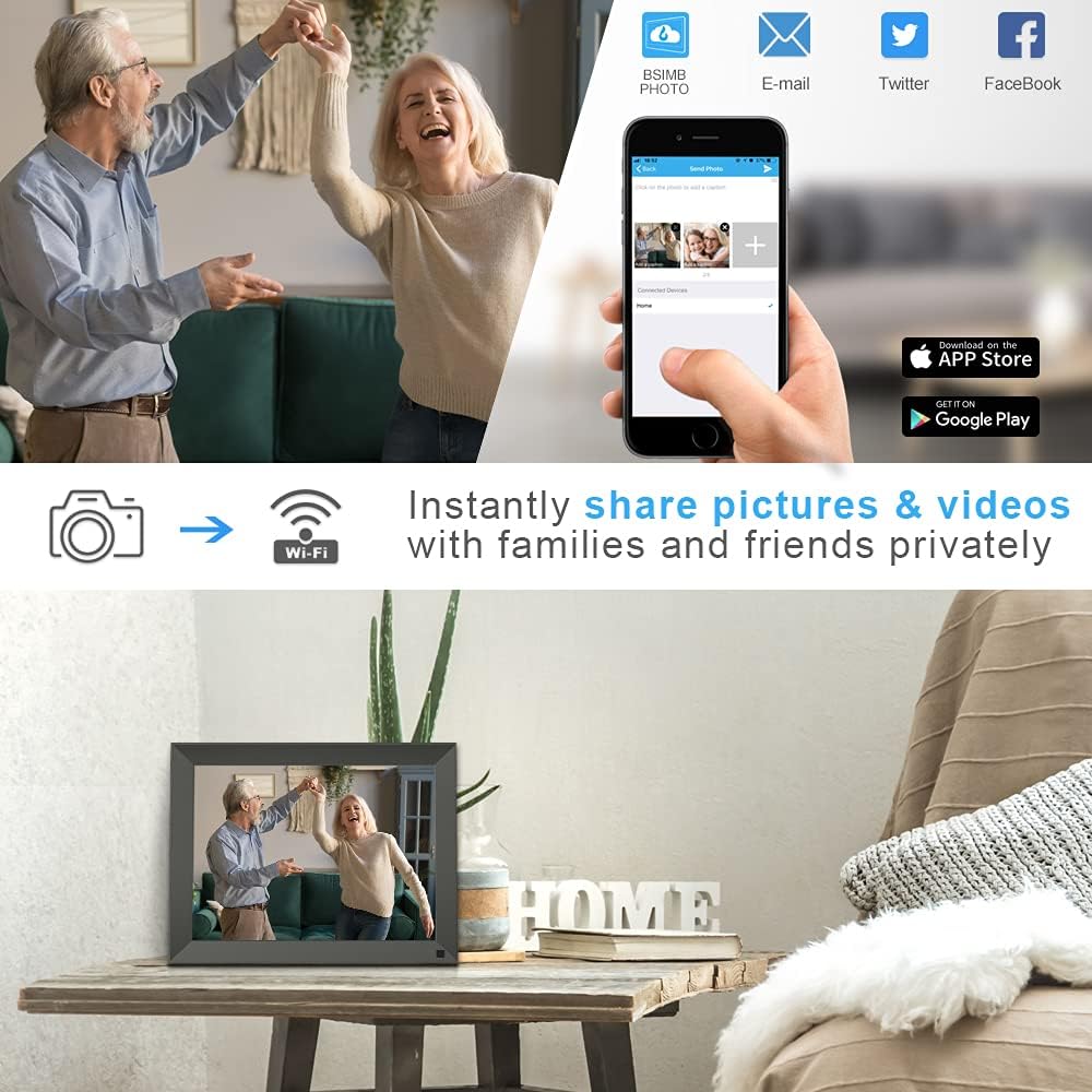 Digital Picture Frame with Remote Control S266573