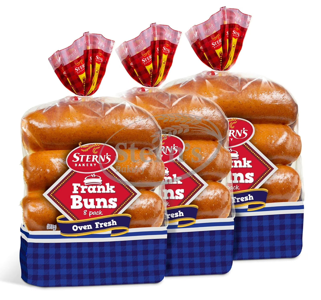 Hot Dog Bus, Kosher 8 Hot Dog Rolls, 14 Oz Pack (3 Pack) S509