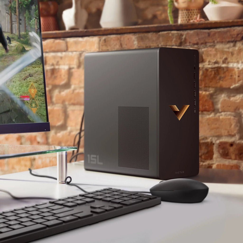 Mica Silver Gaming Desktop PC, AMD Ryzen 5 5600G, AMD RX6400, 8GB RAM, 512GB SSD N4561