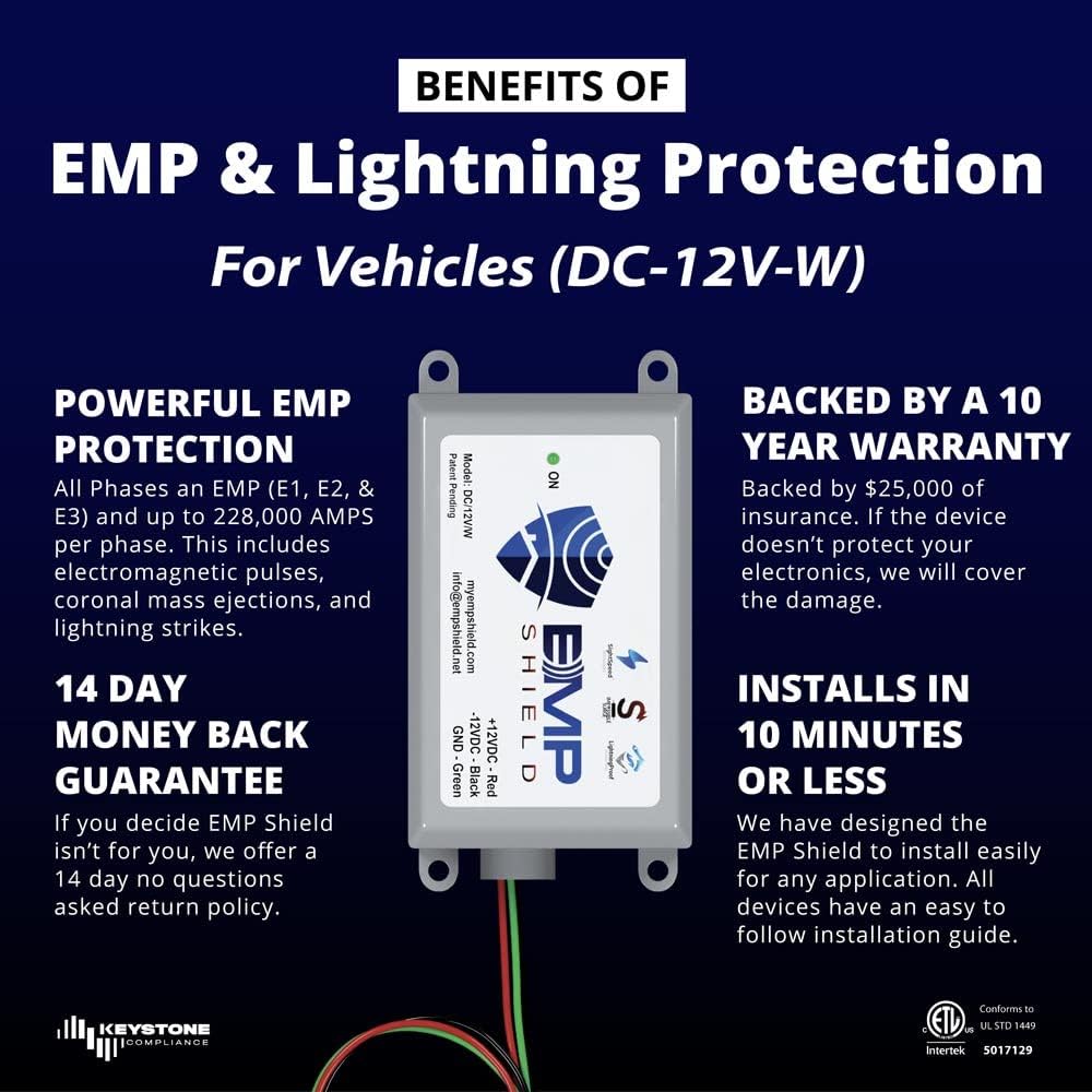 Vehicle EMP Protection 12 Volt DC M49650