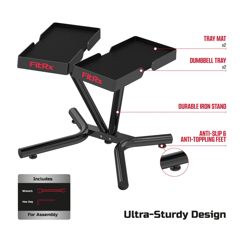 Dumbbell and Kettlebell Weight Rack Stand Q5705