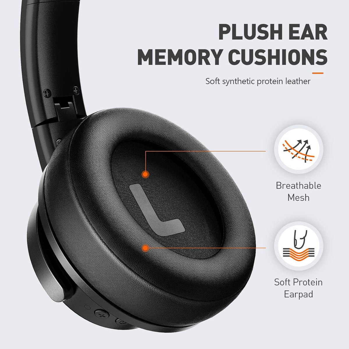 Hybrid Noise Cancelling Bluetooth Over Ear Headphones, Pack of 2 W2483
