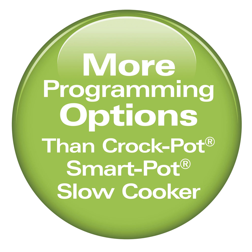Programmable Slow Cooker with Party Dipper, 7 Quart, Red N322
