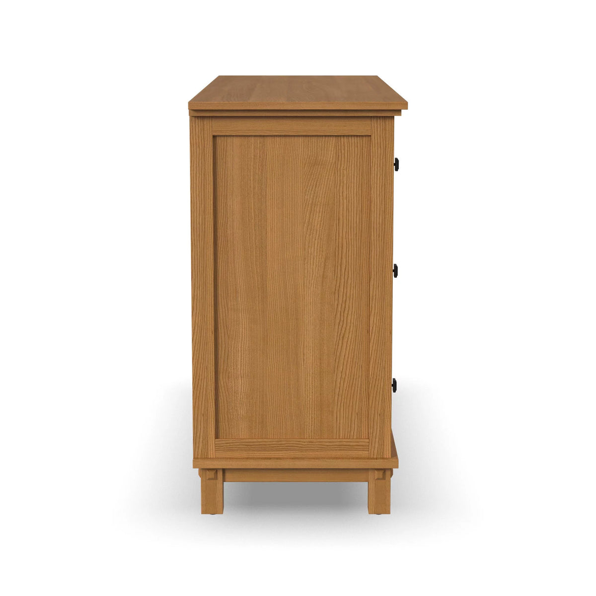 Brown 6 Drawer Wood Dresser S82720