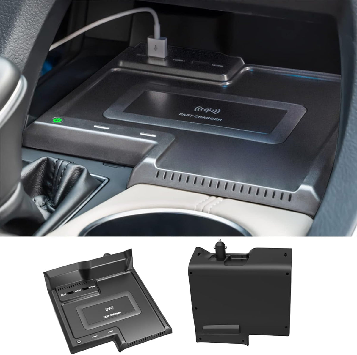 Wireless Charging Tray for Toyota Avalon 2019 2020 2021 Q2484