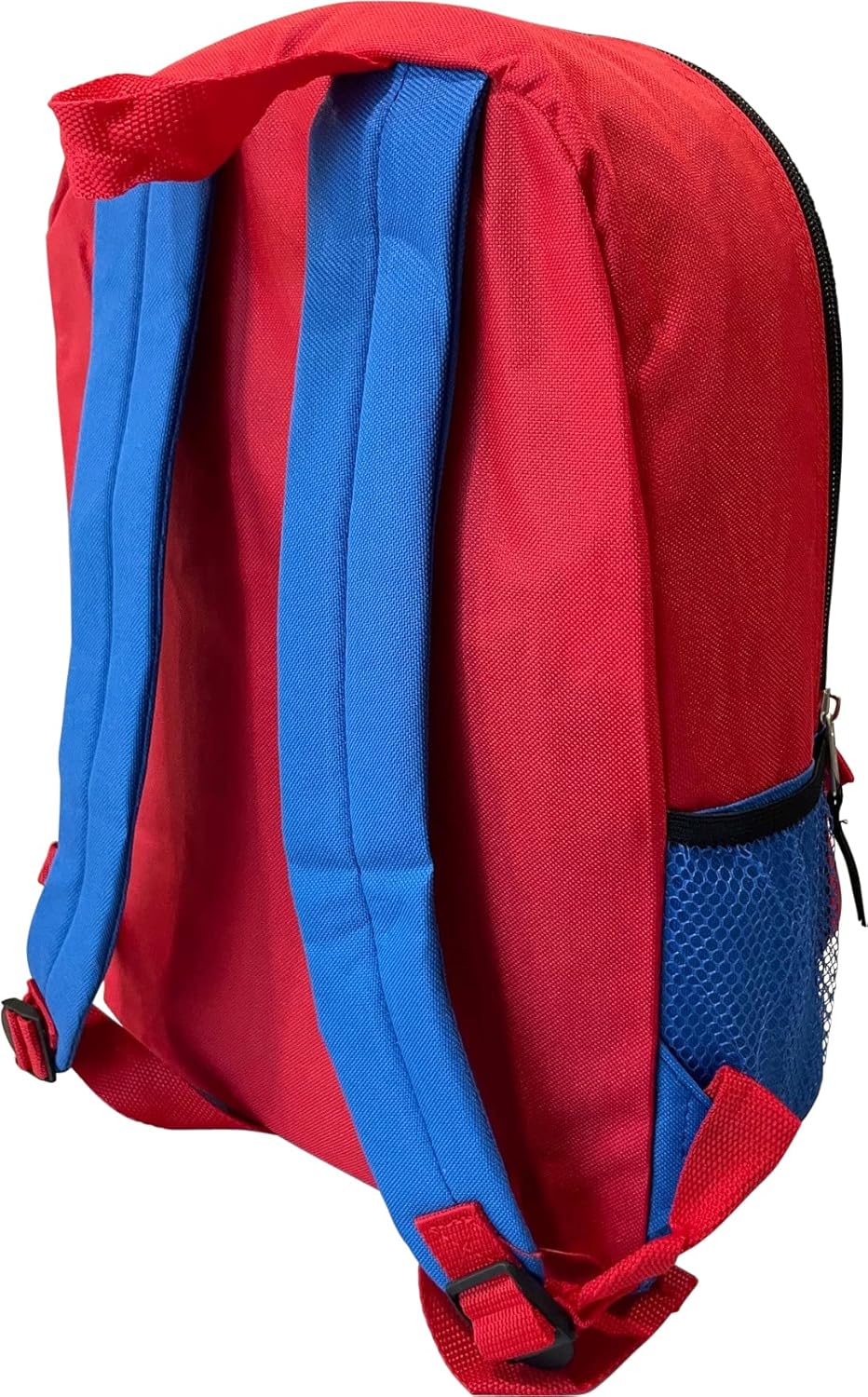 15 Inch Kids Backpack With Removable Lunch Box Set (Red-Blue) U118