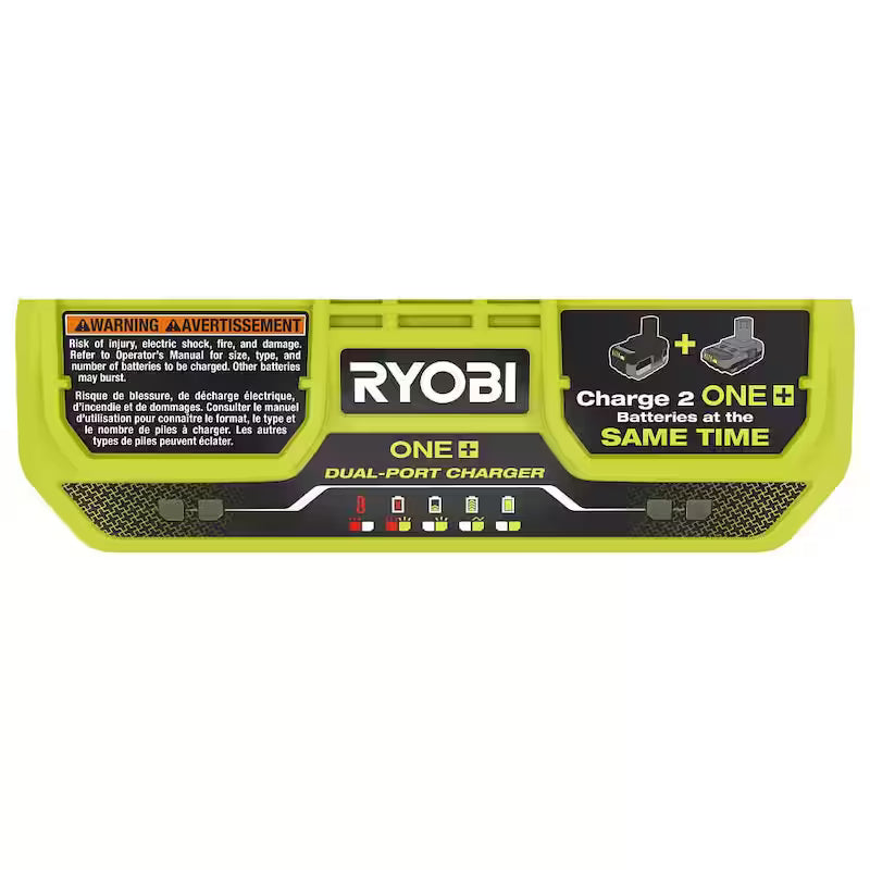 18V 4.0 Ah and 2.0 Ah Batteries and Dual-Port Charger Starter Kit J4745