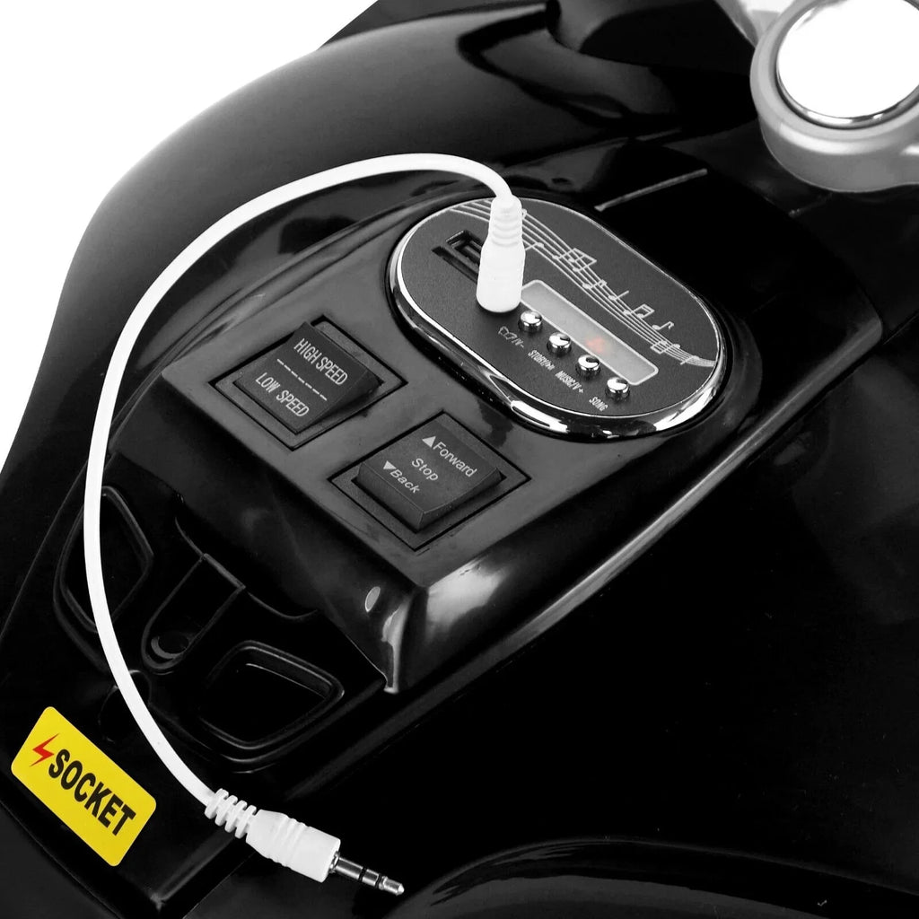 12V Kids Electric Motorcycle with Training Wheels G163