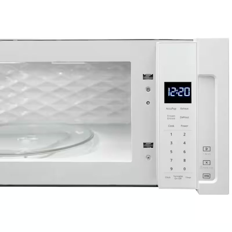 White Low Profile Microwave Hood Combination P918108