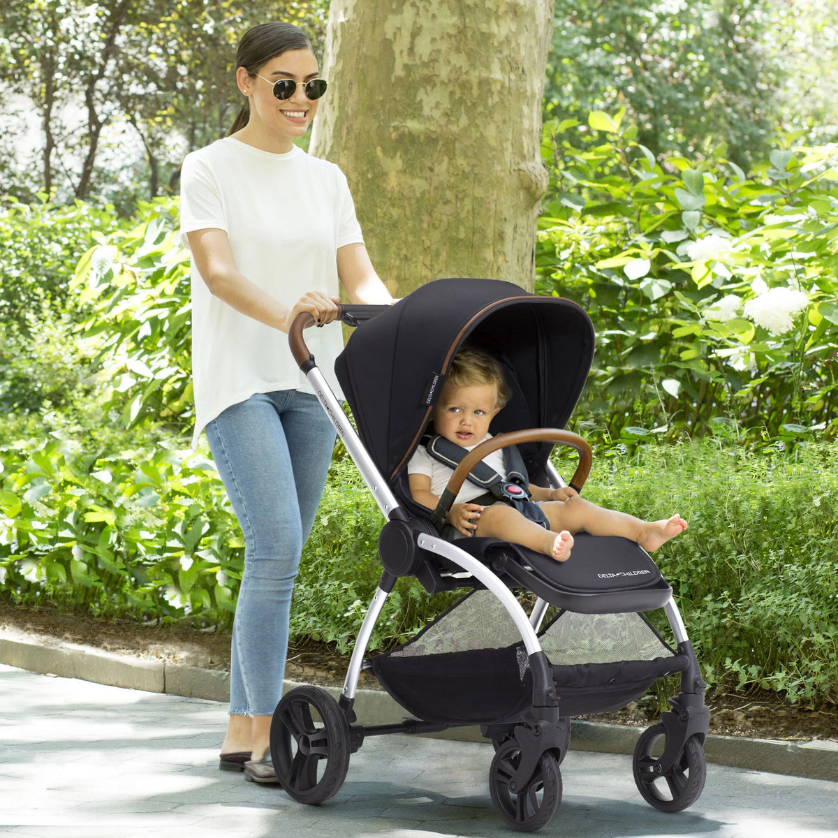 Black Reversible Stroller Z830