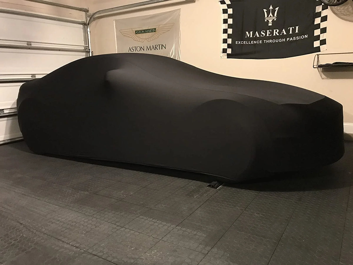 Black Satin Indoor SUV Car Cover with Storage Bag X2079