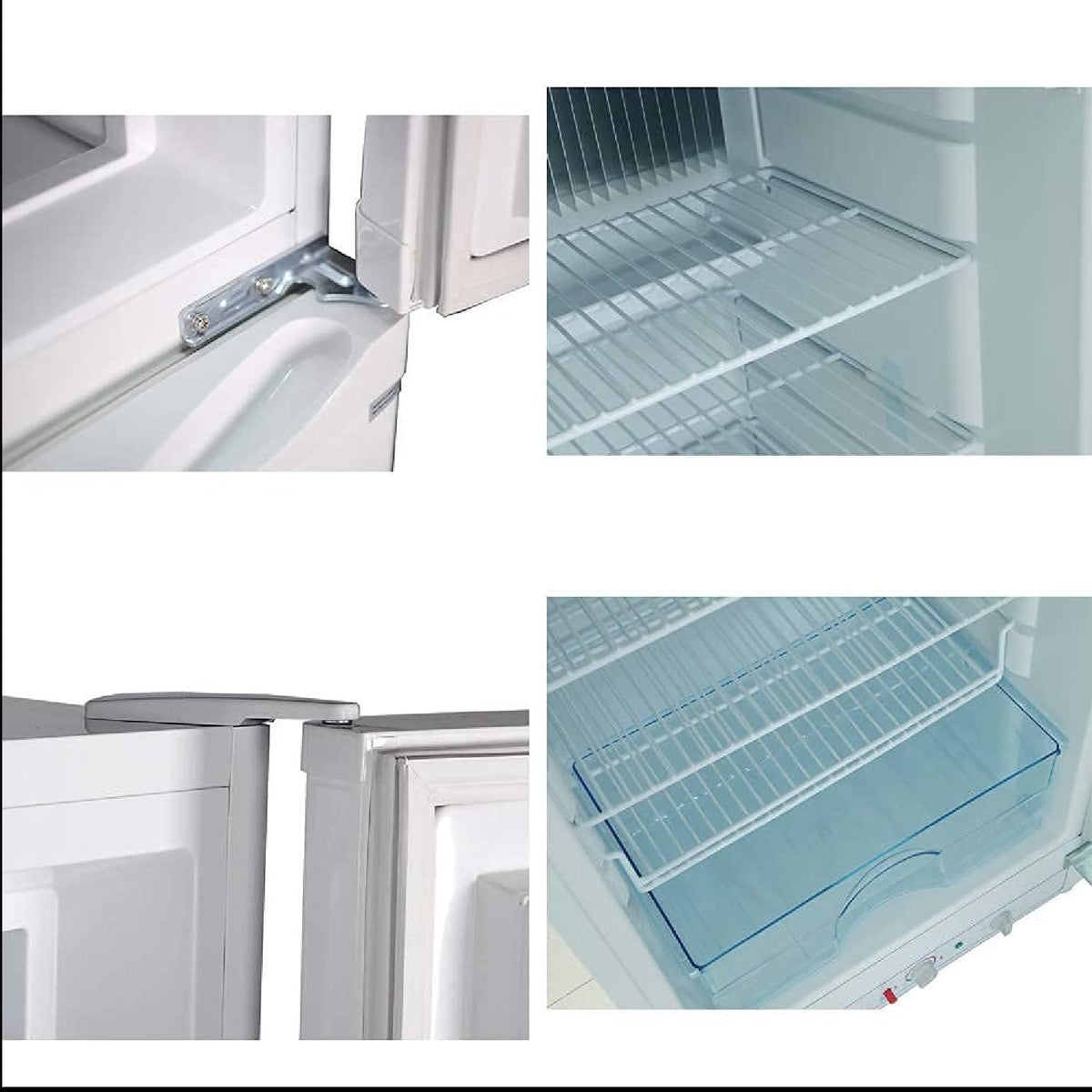 Propane Refrigerator with Freezer 6.1 cu.ft White J8520