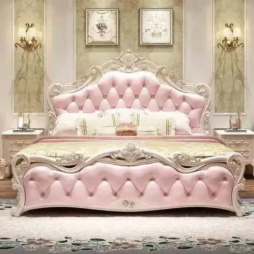 Queen Double Bed Wood Headboard Frame U34100