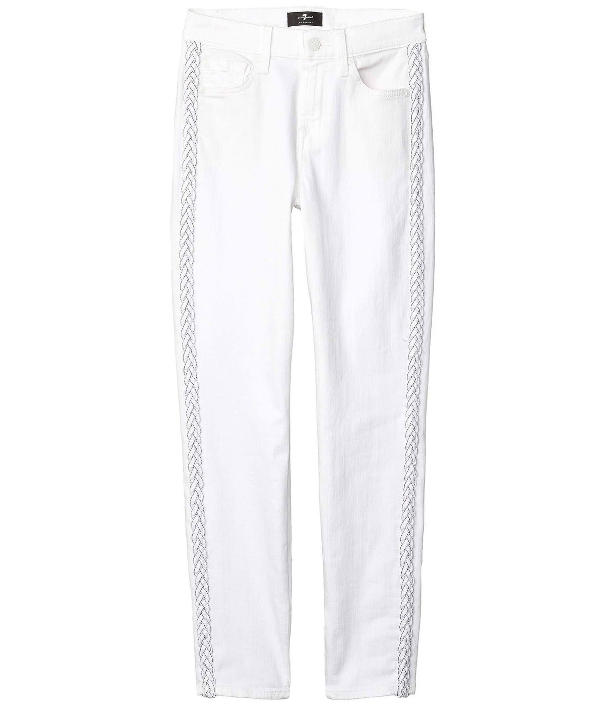 Clean White Ankle Skinny Jeans X610421