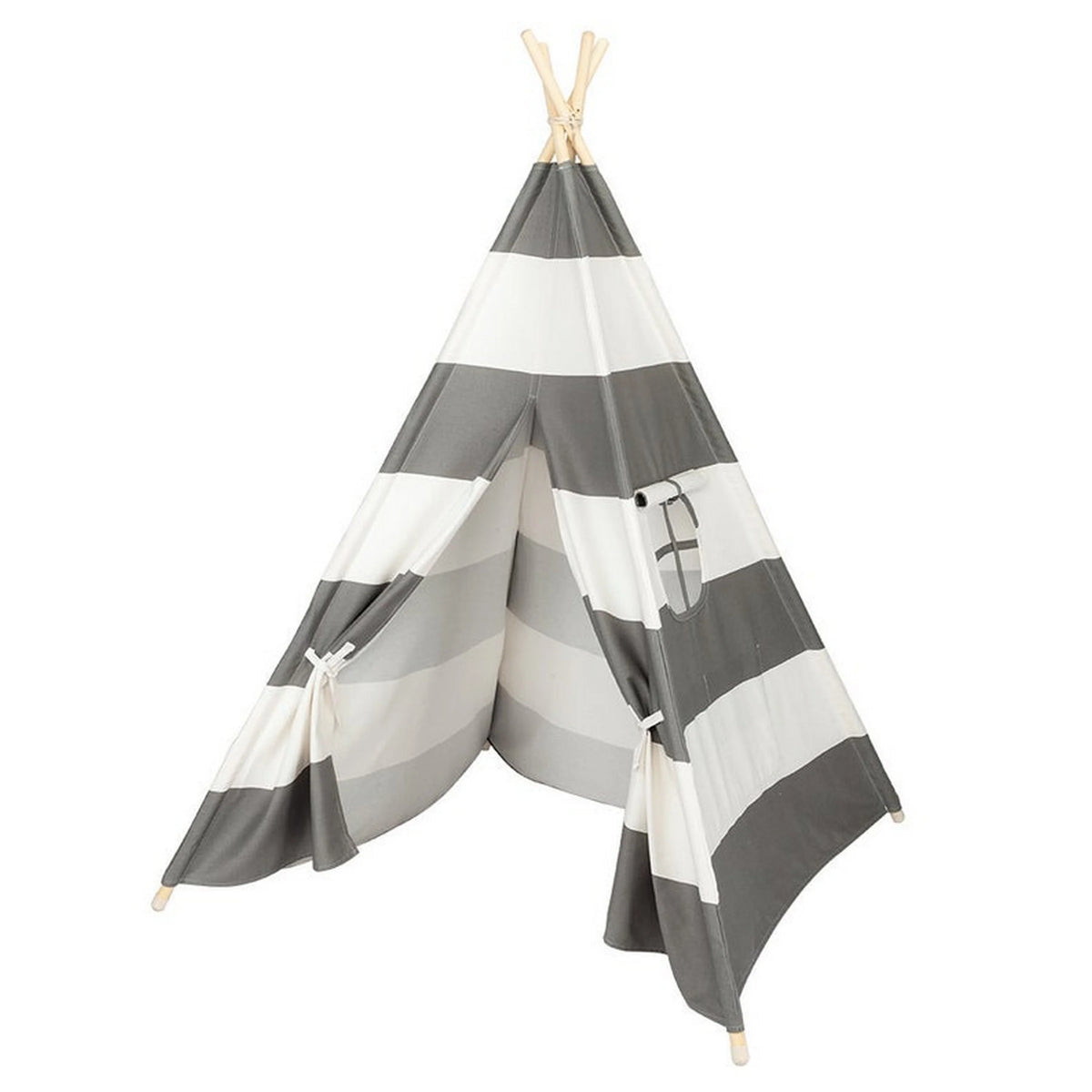 Natural Cotton Canvas Teepee Tent for Kids W413