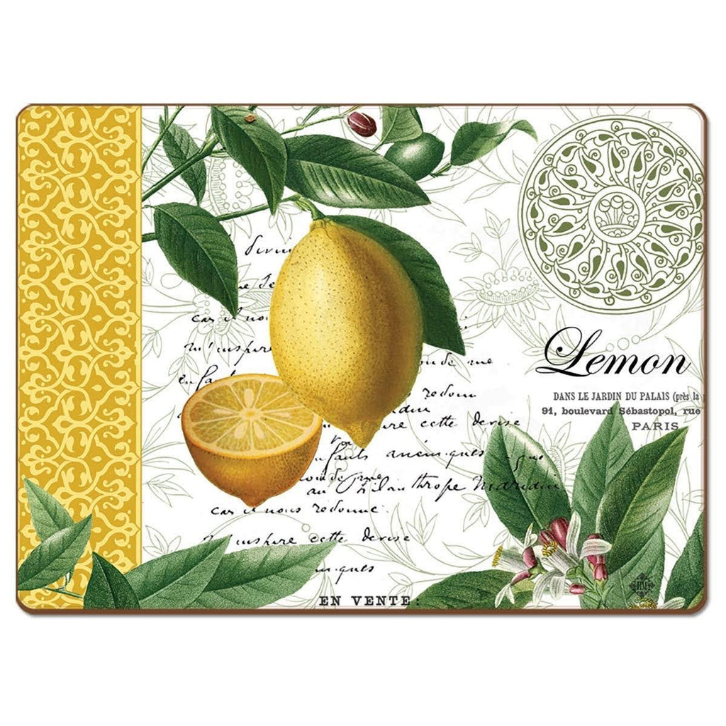 Set of 4 Cork-Back Placemats A374