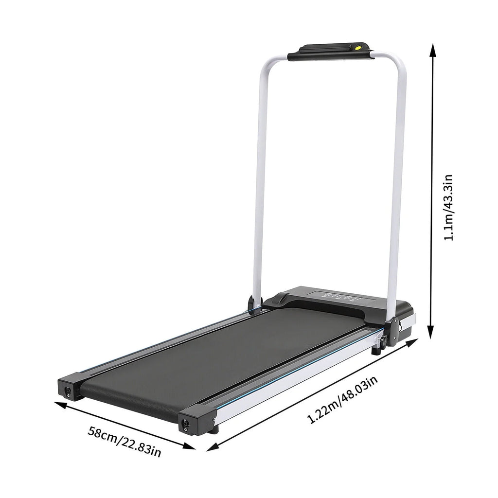 2-in-1 Foldable Walking Pad Treadmill H35026