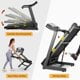 2.5HP Electric Folding Treadmill with 12-level Incline L7404