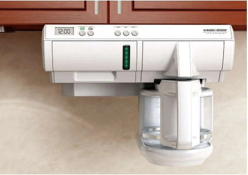 12-Cups Coffee Maker with Glass Carafe D82386