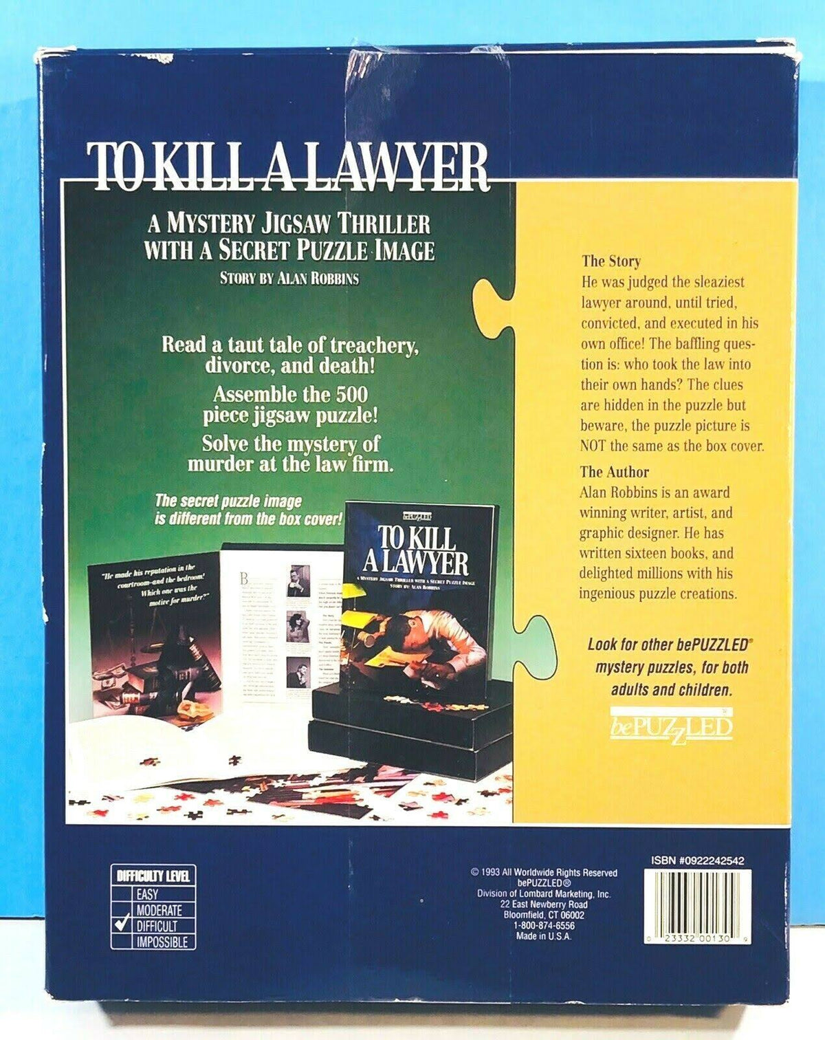 Mystery Jigsaw Thriller with Secret Puzzle Image L877