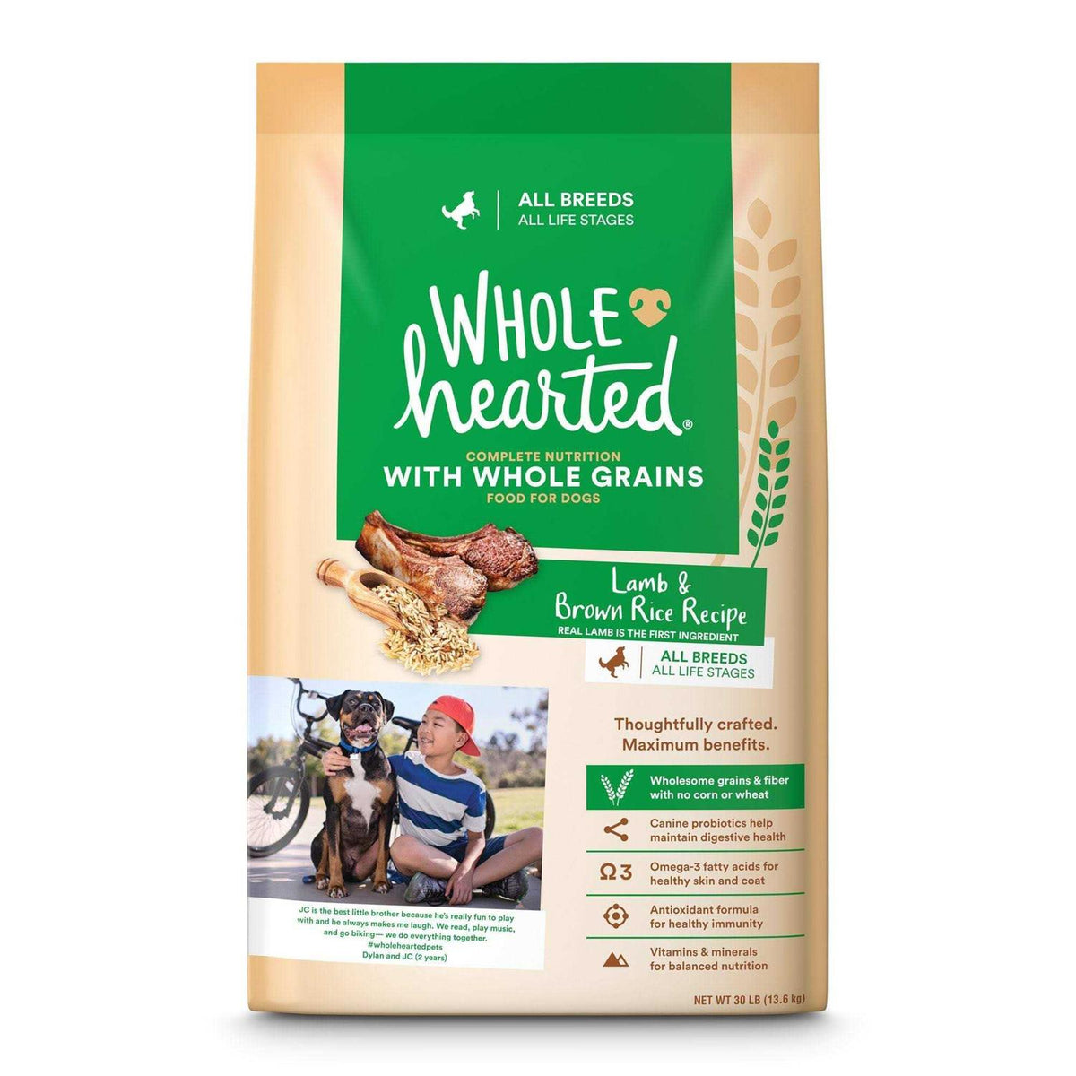 Lamb & Brown Rice Recipe Dry Dog Food P68938