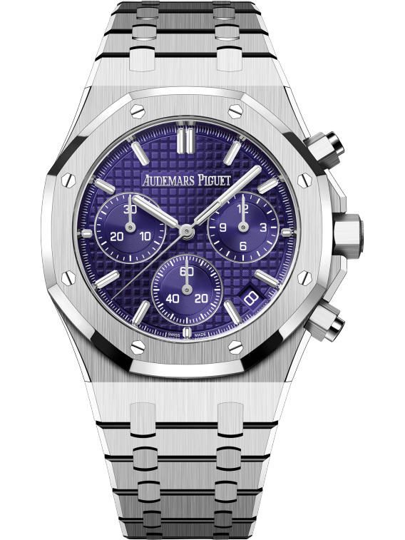 Purple Dial 41mm Chronograph K604