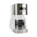 White 12-Cup Programmable Drip Coffee Maker V940856