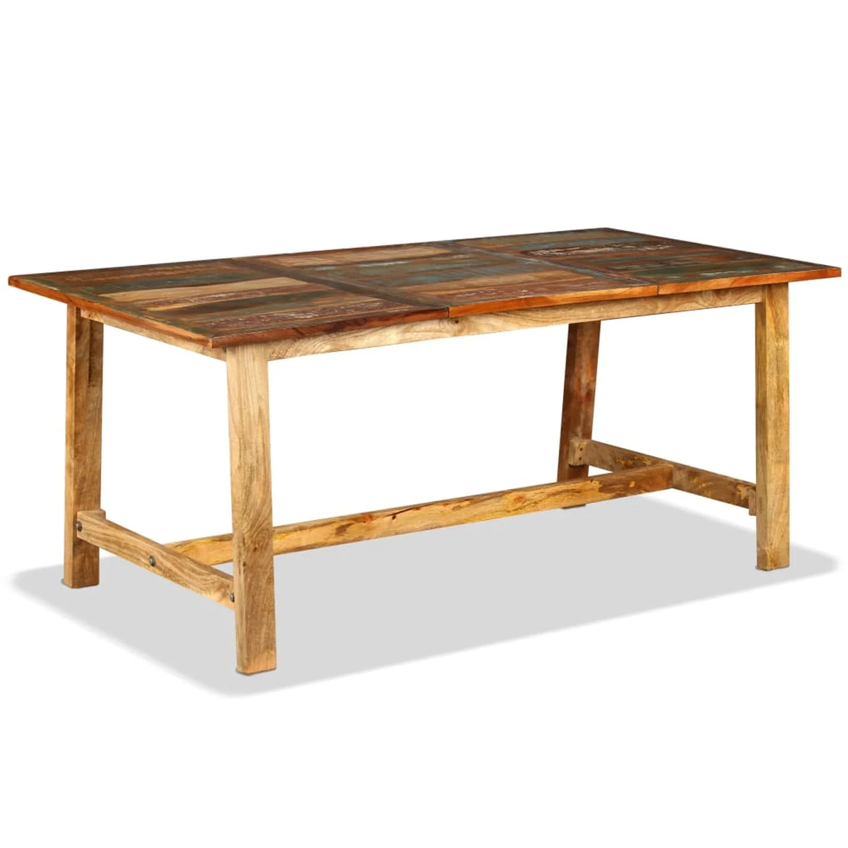 Solid Reclaimed Wood Dining Table 70.9" Q101