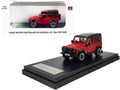 Red Metallic 1/64 Diecast Model Car L7458