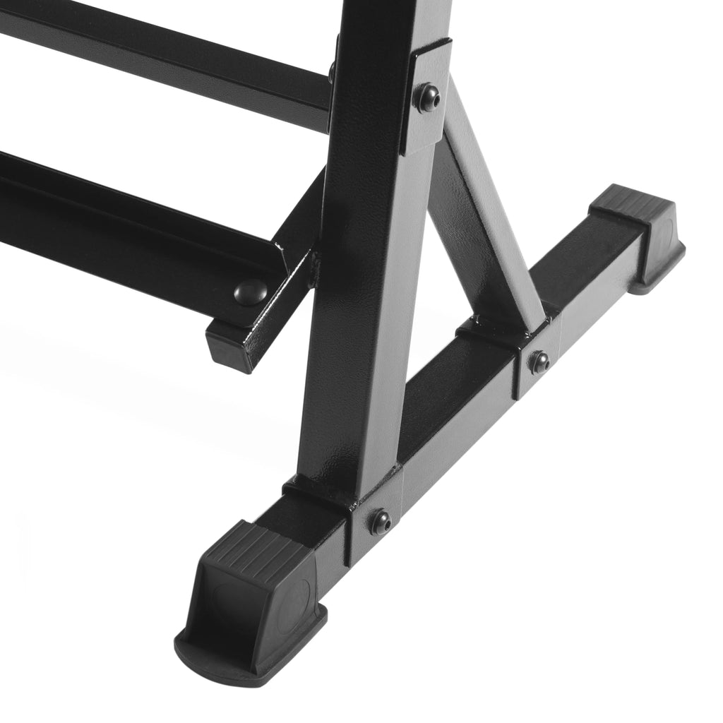Black 3-Tiered Dumbbell Storage Rack W334079