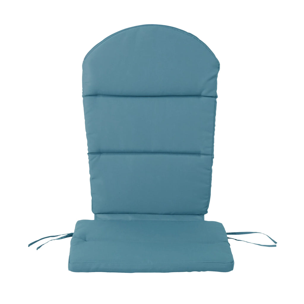 Water Resistant Fabric Adirondack Chair Cushions, Set of 4, Dark Teal W150