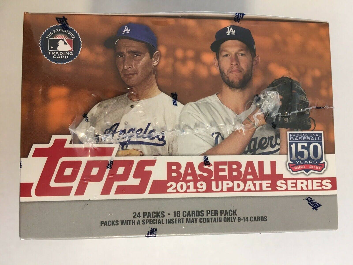 2019 Topps Update Baseball 24ct Retail Box T5578
