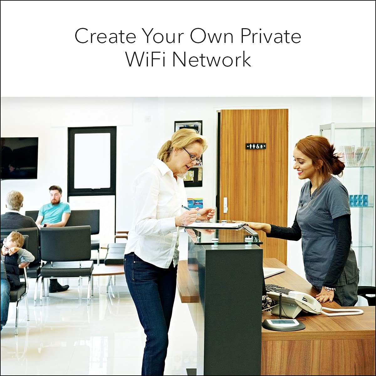 Wireless Access Point WiFi 6 Dual-Band AX1800 Speed 1 x 1G Ethernet PoE Port U79636
