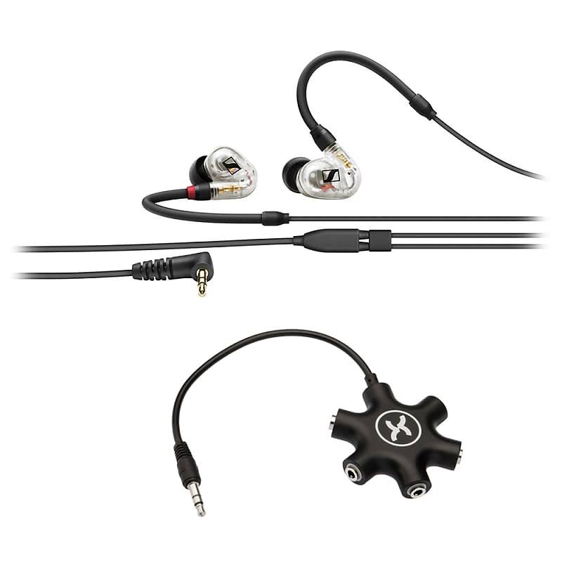 In-Ear Monitoring Headphones with 5-Way Headphone Splitter M219