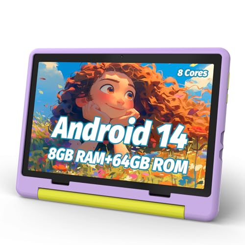 10 inch Android 14 Tablet with Case T88188