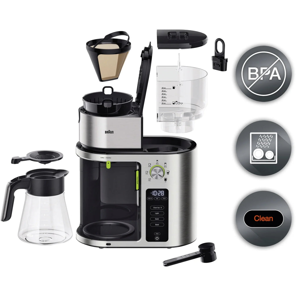 Stainless Steel 10-Cup Drip Coffee Maker X6698