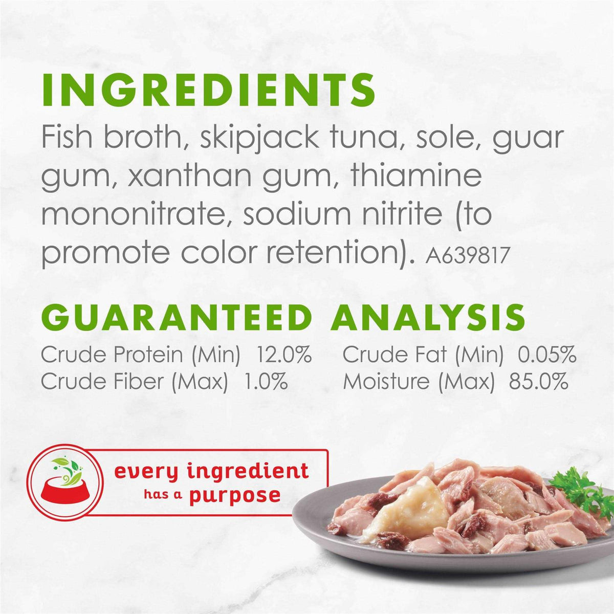 Wet Cat Food Skipjack Tuna U756