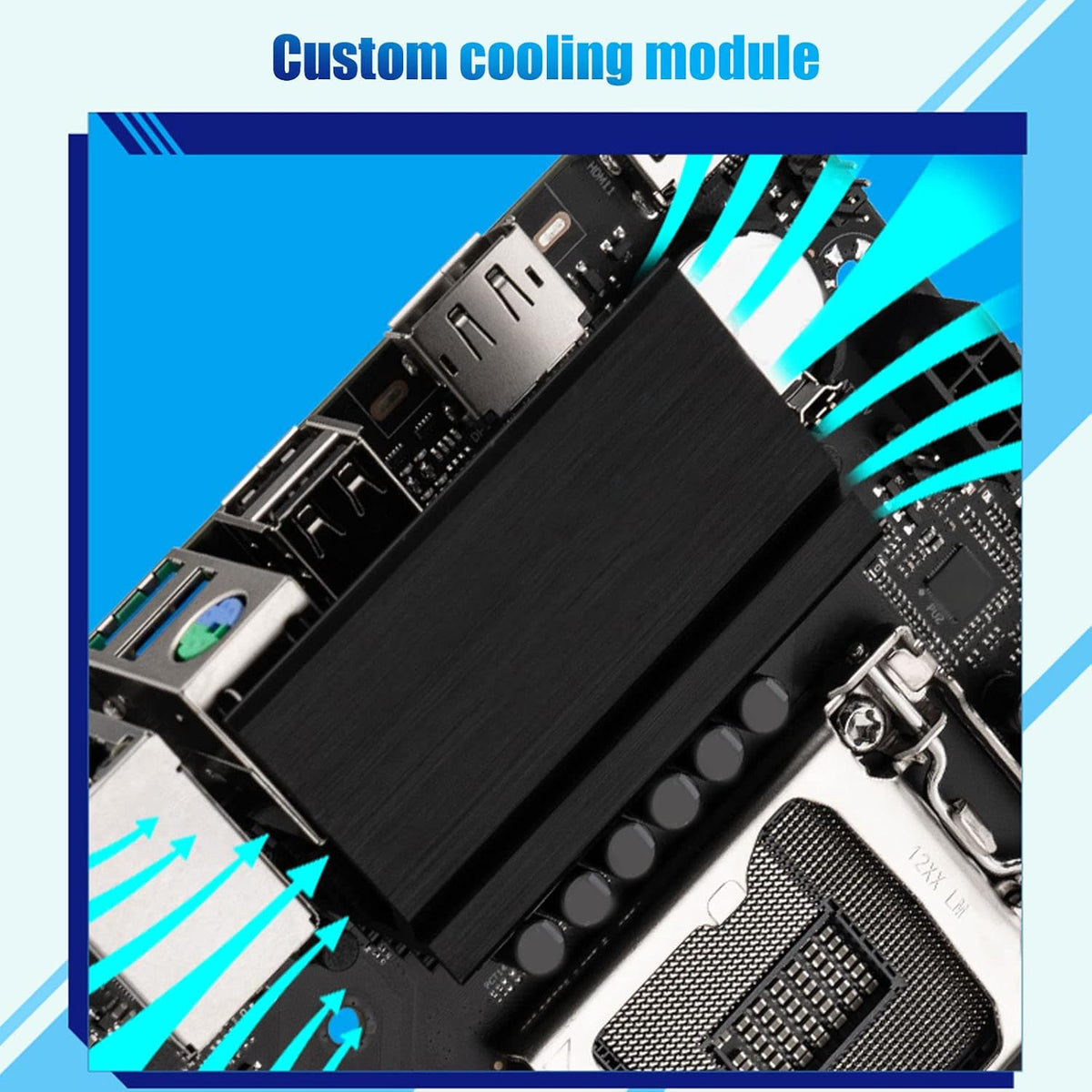 Fog Black Matte PCB Motherboard J92607