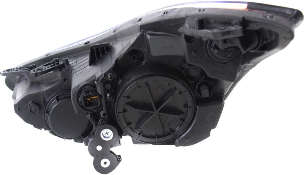 Passenger Side Headlight Assembly for Hyundai Elantra 2011 2012 2013 Sedan Y12609