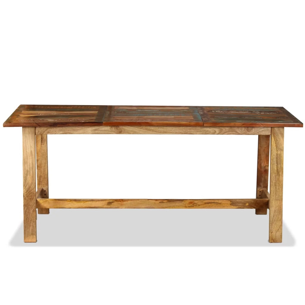 Solid Reclaimed Wood Dining Table 70.9" Q101