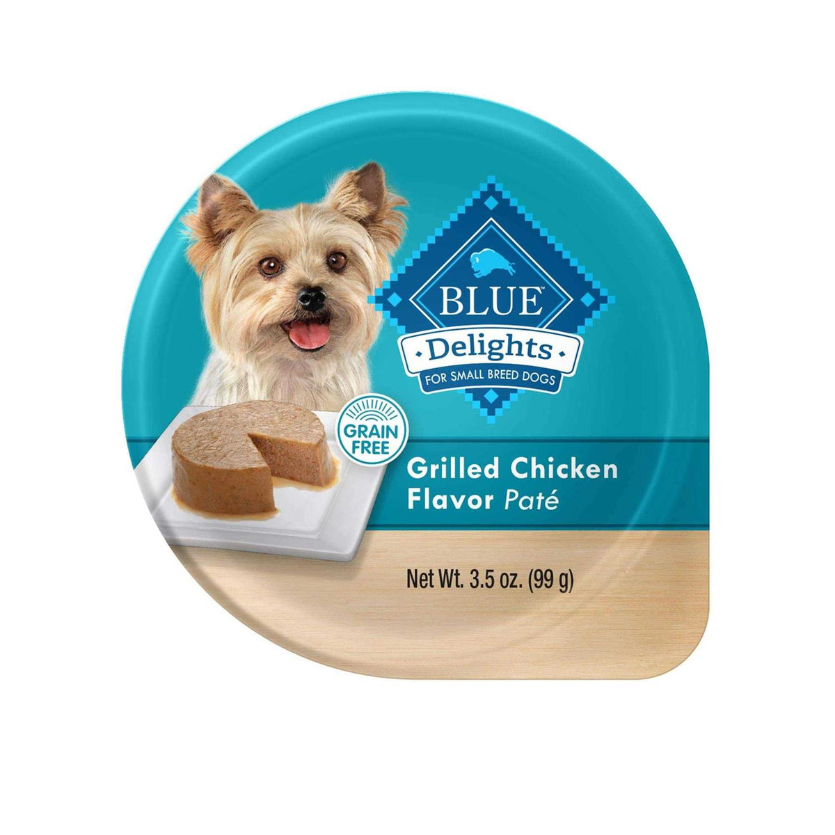 Grilled Chicken Flavor Pate Small Breed Dog Food Z316616