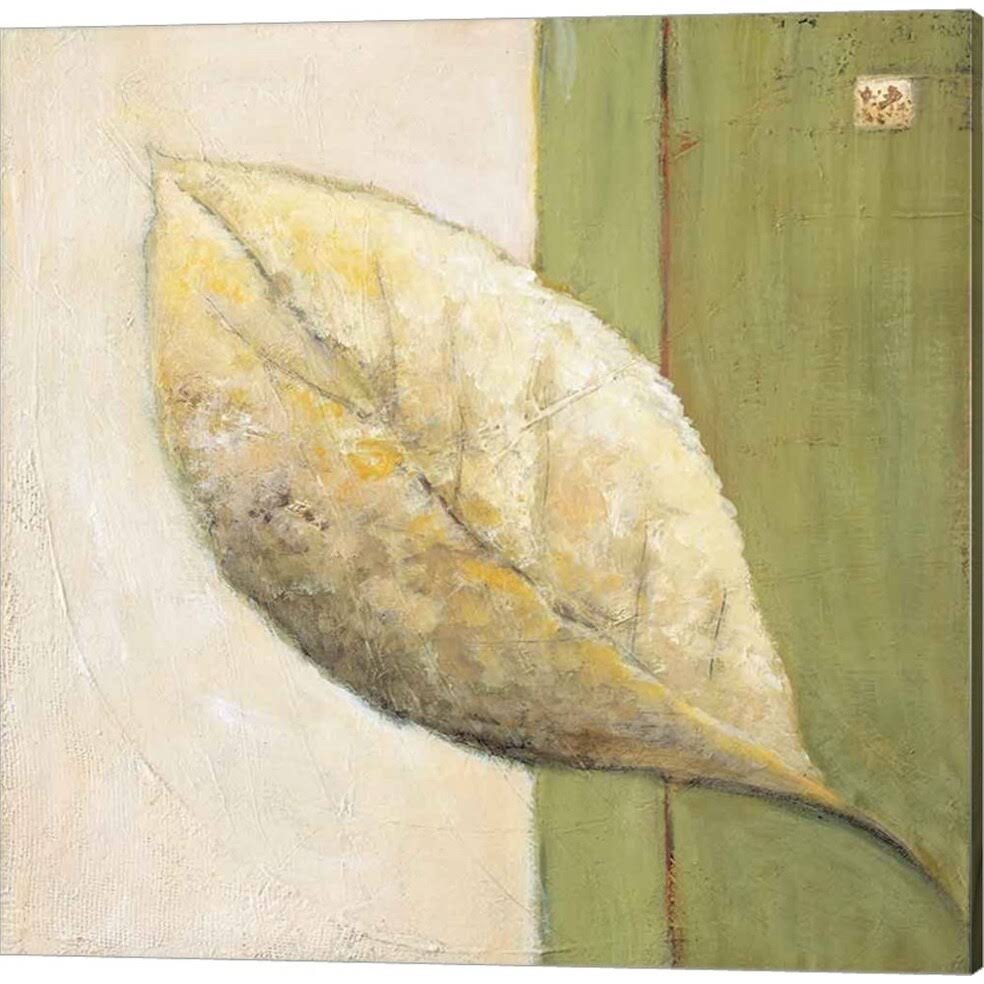 Leaf Impression 3 Piece Canvas Art Set Each 14W x 14H J693915